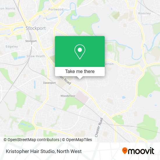 Kristopher Hair Studio map