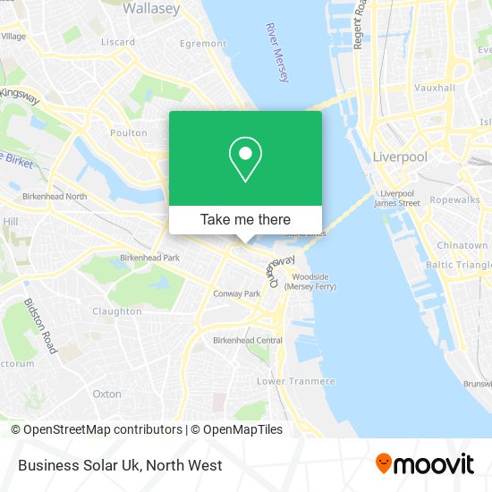 Business Solar Uk map