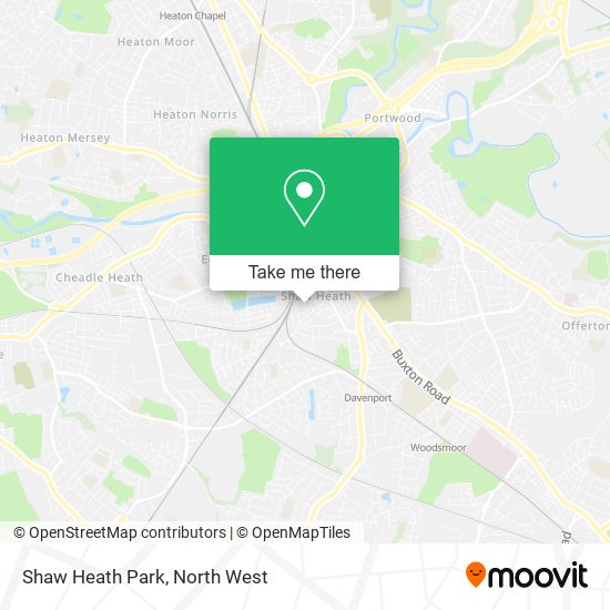 Shaw Heath Park map