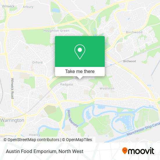Austin Food Emporium map