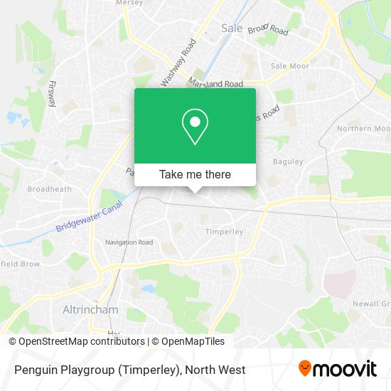 Penguin Playgroup (Timperley) map