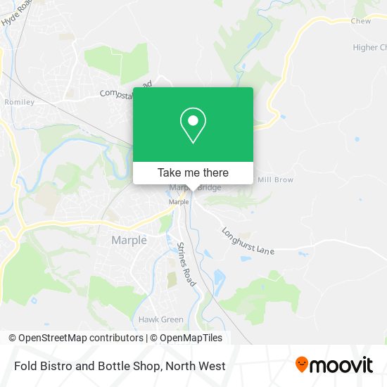 Fold Bistro and Bottle Shop map