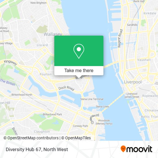Diversity Hub 67 map