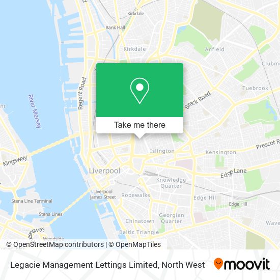 Legacie Management Lettings Limited map