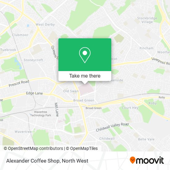 Alexander Coffee Shop map