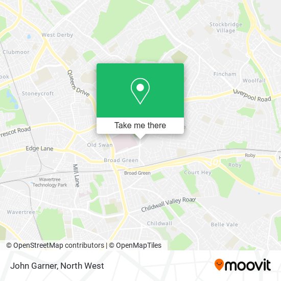 John Garner map