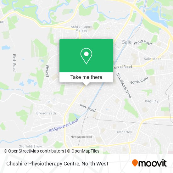 Cheshire Physiotherapy Centre map