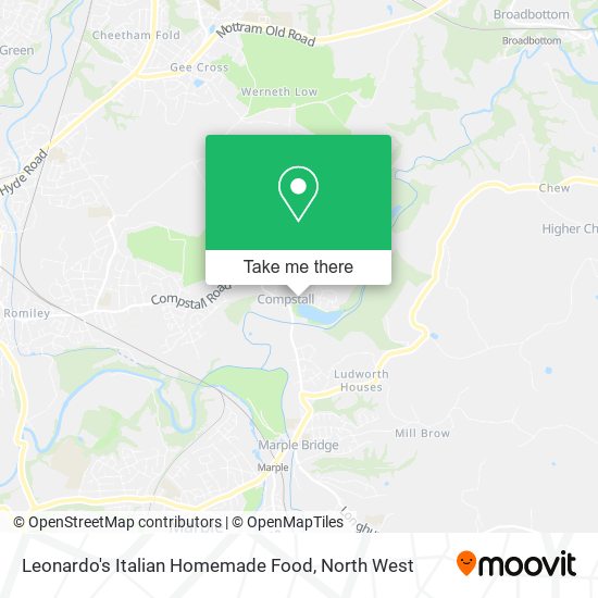 Leonardo's Italian Homemade Food map