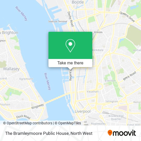 The Bramleymoore Public House map