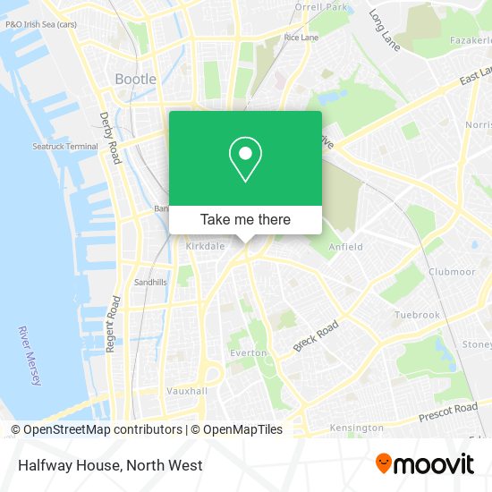Halfway House map