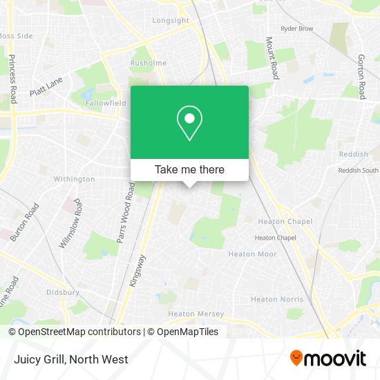 Juicy Grill map