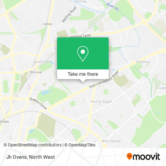Jh Ovens map