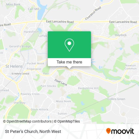 St Peter's Church map