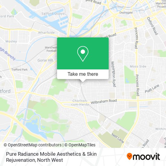 Pure Radiance Mobile Aesthetics & Skin Rejuvenation map
