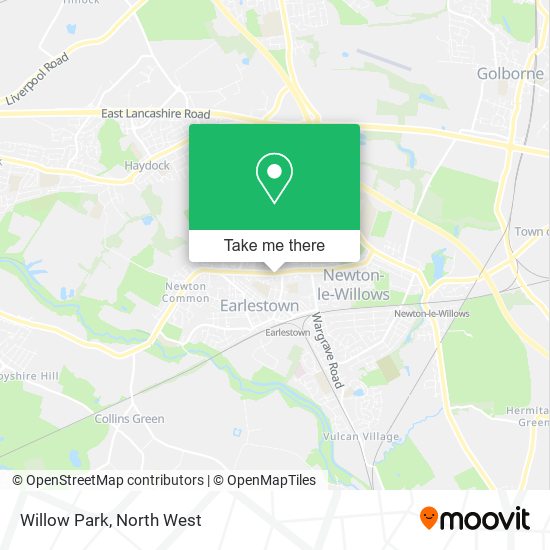 Willow Park map