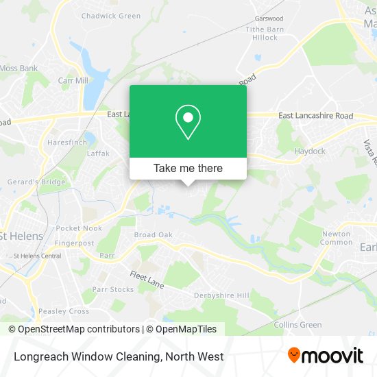 Longreach Window Cleaning map