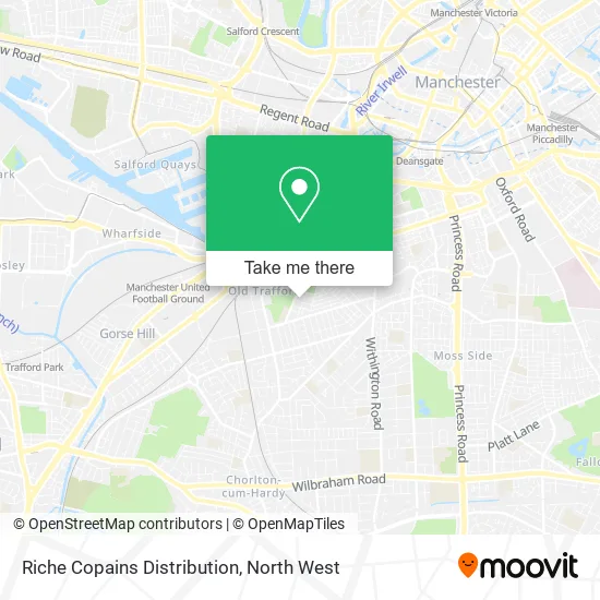 Riche Copains Distribution map