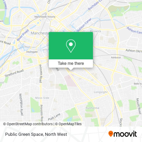 Public Green Space map