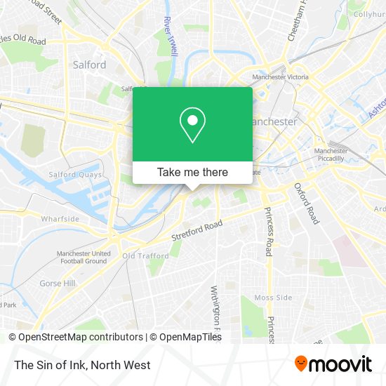 The Sin of Ink map