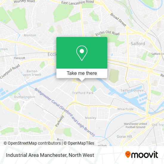 Industrial Area Manchester map