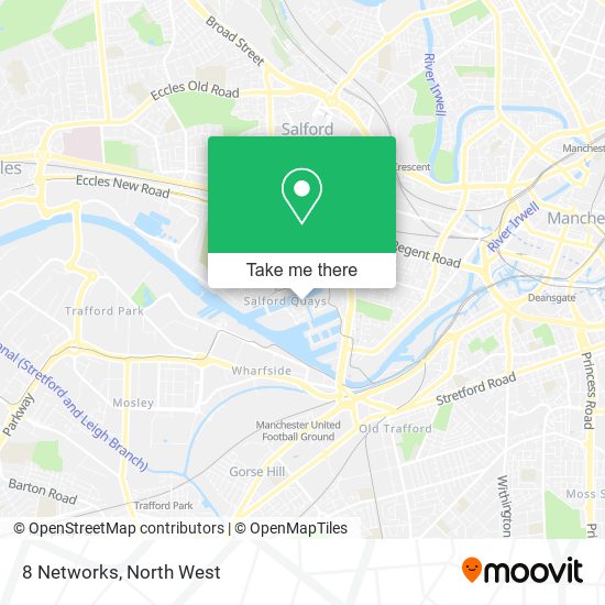 8 Networks map