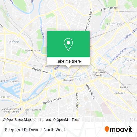 Shepherd Dr David I map