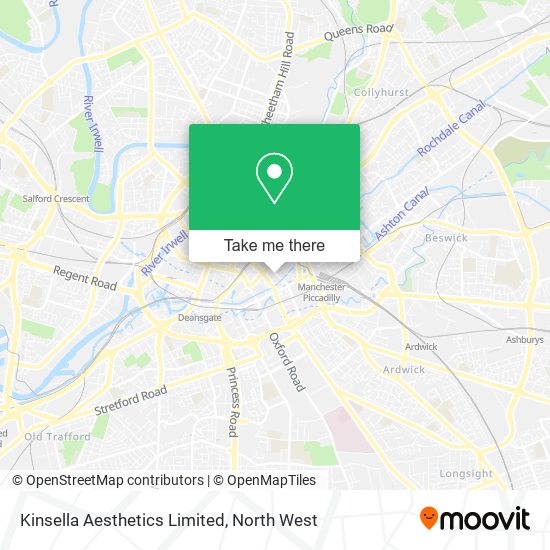 Kinsella Aesthetics Limited map