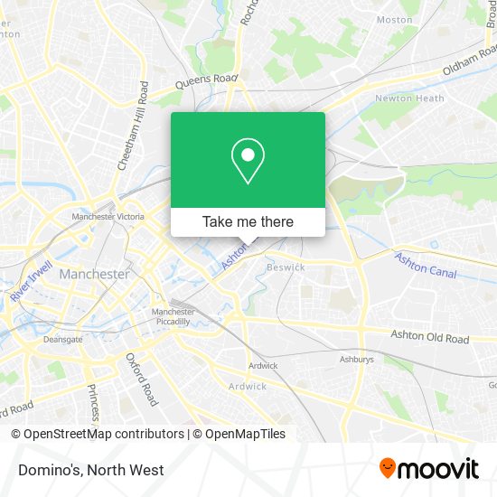 Domino's map