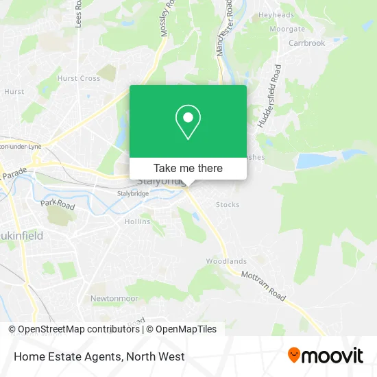 Home Estate Agents map