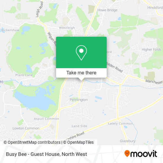 Busy Bee - Guest House map