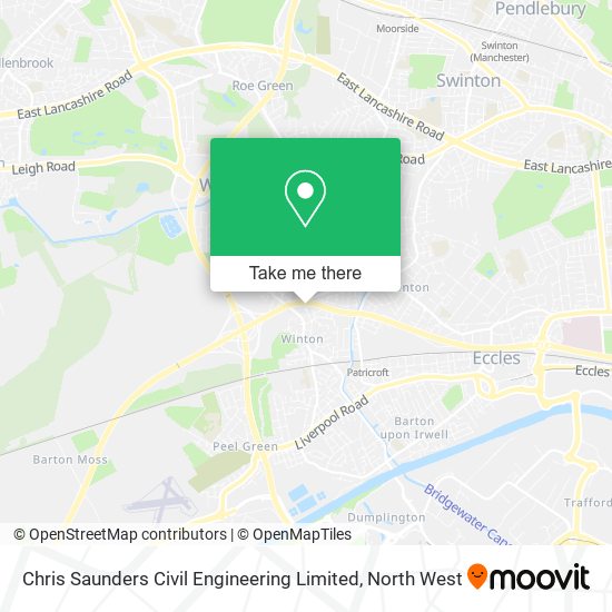 Chris Saunders Civil Engineering Limited map