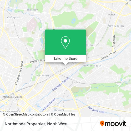 Northmode Properties map