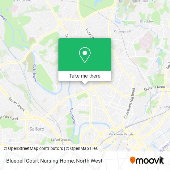 Bluebell Court Nursing Home map