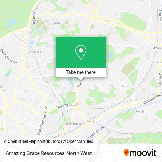 Amazing Grace Resources map