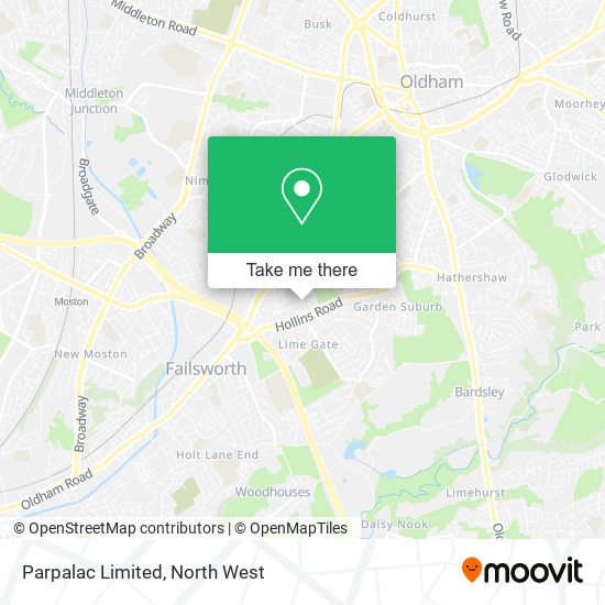 Parpalac Limited map