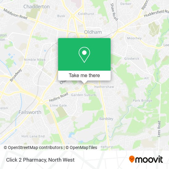 Click 2 Pharmacy map