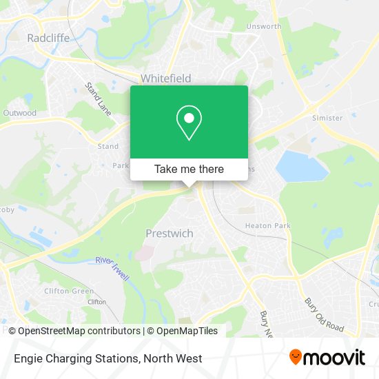Engie Charging Stations map