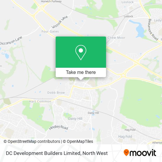 DC Development Builders Limited map