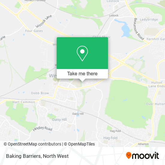Baking Barriers map