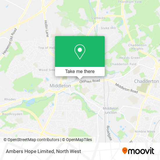Ambers Hope Limited map
