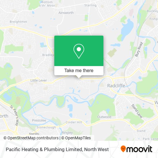 Pacific Heating & Plumbing Limited map