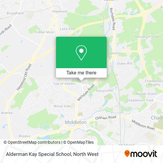 Alderman Kay Special School map