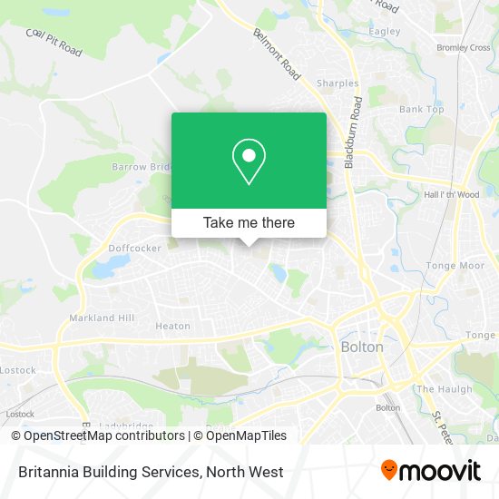 Britannia Building Services map