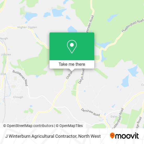 J Winterburn Agricultural Contractor map