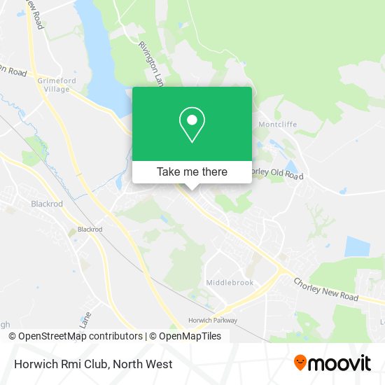 Horwich Rmi Club map