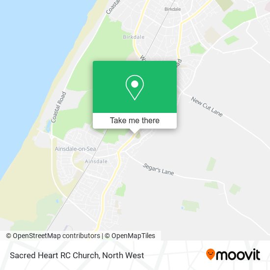 Sacred Heart RC Church map