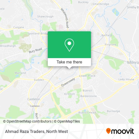 Ahmad Raza Traders map