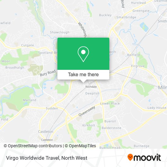 Virgo Worldwide Travel map