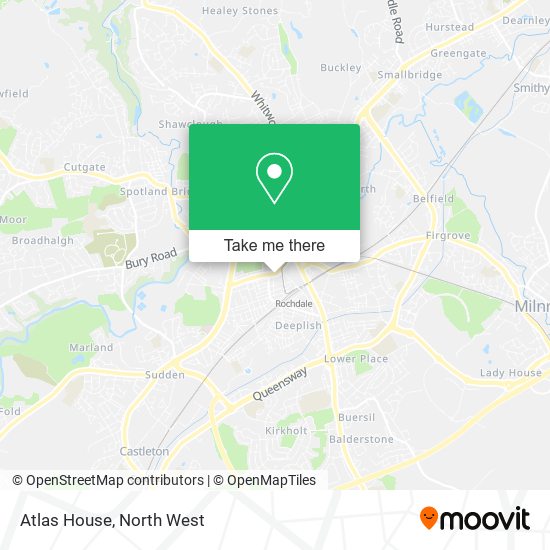 Atlas House map
