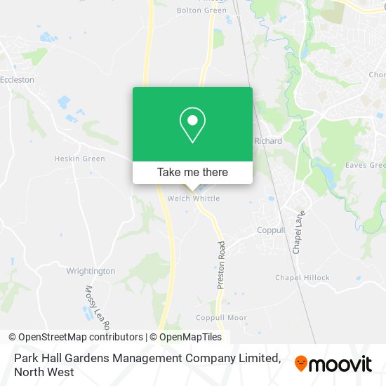 Park Hall Gardens Management Company Limited map